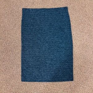 Ann Taylor Loft Outlet Pencil Skirt / Gray, Size Large